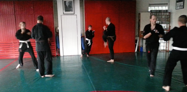 Examenkandidaten Shaolin Kempo Barendrecht